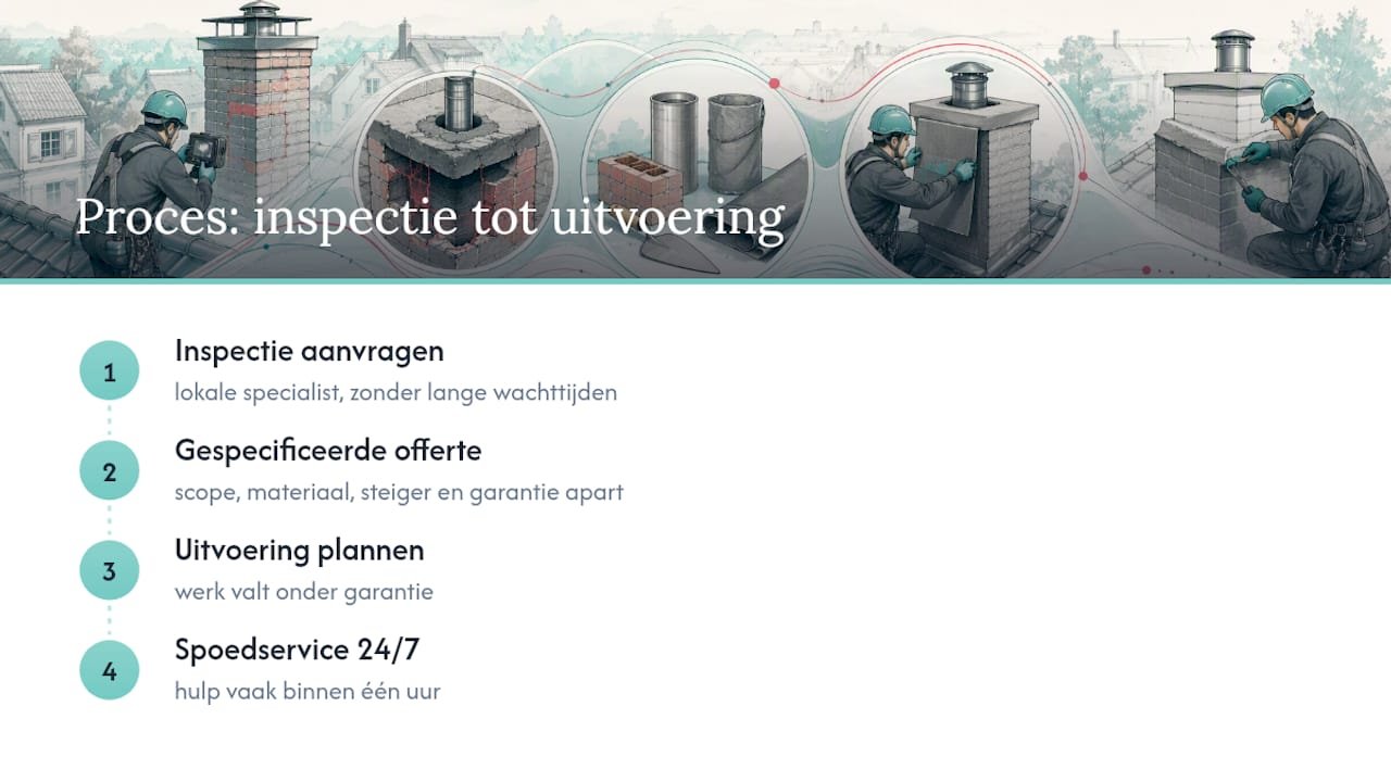 Snel een inspectie of offerte aanvragen bij Top Roof Dakdekkers — overview diagram