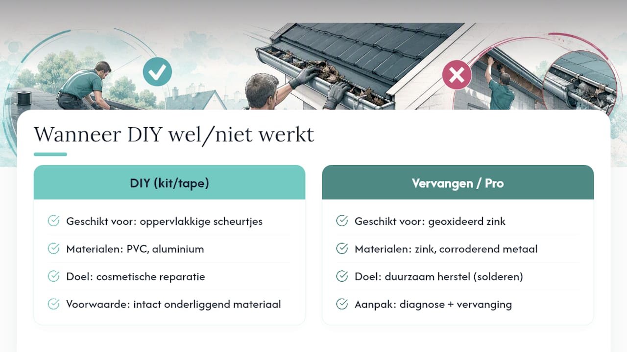 Wat de meeste adviezen over dakgoten missen — overview diagram